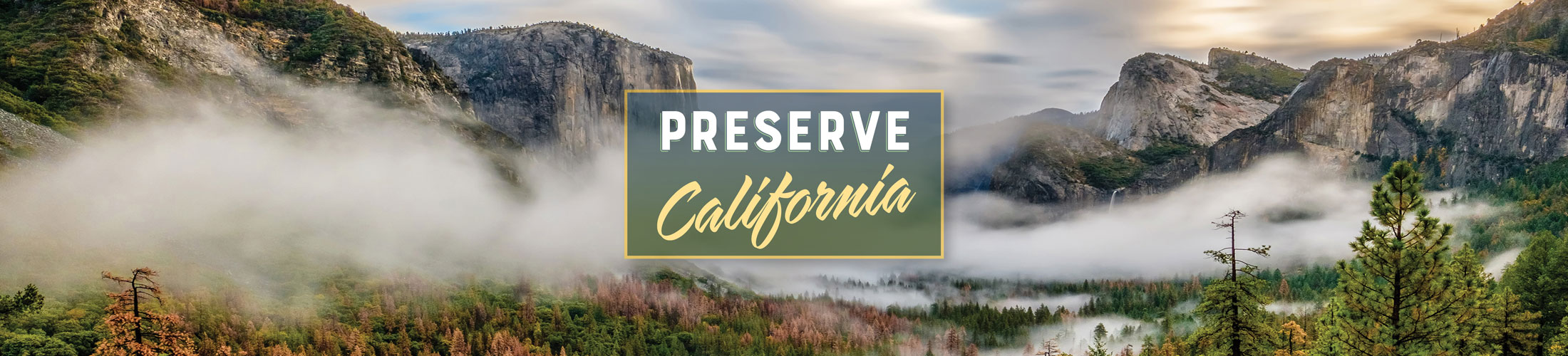 Preserve California Banner